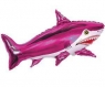 FM Фигура Акула малиновая