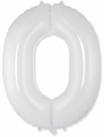 Б Фигура Цифра 0 белый