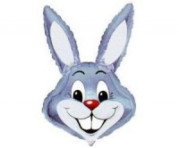 FM Фигура Кролик серый 