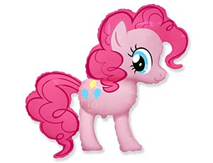 FM Фигура Пони розов 37"/92см. 41"/104см.