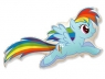 FM Фигура Пони Радуга 21"/53см. 40"/102см.