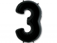 Ч Фигура Цифра 3 черный
