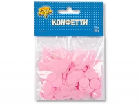 Конфетти тишью Круги розовый 10 гр.