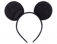 Ободок Ушки Минни черный 