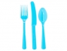 Столовые приборы пл Caribbean blue 24шт 