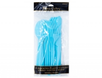 Столовые приборы пл Caribbean blue 24шт 