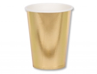 Стаканы 210мл Золотой / 6 шт. 