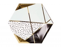 Тарелки 23см Мятная Роскошь / 6 шт