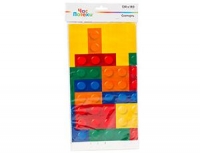 Скатерть п/э Конструктор 130х180см.