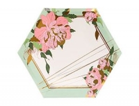 Тарелки 23см Пионы / 6 шт