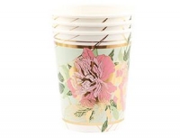 Стаканы 250 мл Пионы  / 6 шт.