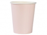Стакан однотонный розовый/ 6 шт.