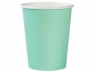 Стакан однотонный мятный/ 6 шт.