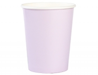 Стакан однотонный лавандовый/ 6 шт.