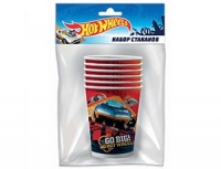 Стаканы 250мл Hot Wheels  / 6 шт.