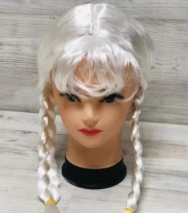 Парик "Снегурочки" длинные волосы, 