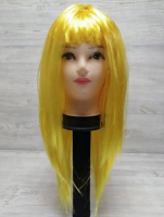 Парик прямой 3 сорт /жёлтый