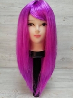 Парик прямой волос, /фиолетовый