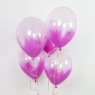 Воздушный Шар (12''/30 см) Браш фуксия.