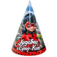 Колпак Леди Баг /6 шт.