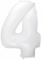 Б Фигура Цифра 4 белый
