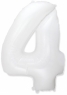 Б Фигура Цифра 4 белый