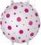 FM Круг Точки розовые