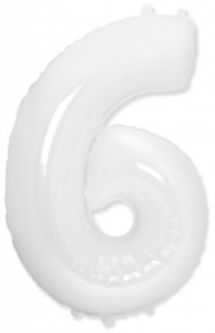 Б Фигура Цифра 6 белый