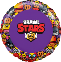 FM Круг Brawl Stars Фиолетовый.