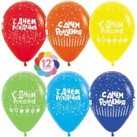 12" ДР Свечи, пастель