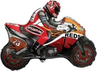 FM Фигура Мотоциклист оранжев 