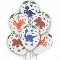 14" (Belbal)1 шелкография Динозаврики