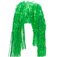 Парик "Дождик. Медиум" Зеленый / 1 шт./