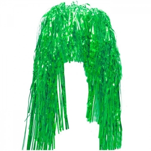 Парик "Дождик. Медиум" Зеленый / 1 шт./